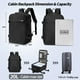 thumbnail image 5 of Mochila de viaje HOMIEE Ryanair Personal Item 20L 40x20x25 cm, 5 of 7
