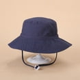 thumbnail image 3 of GYRATEDREAM Toddler Sun Hat Beach Bucket Hat for Girls Boys Toddlers 6M-8T, 3 of 3