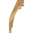 thumbnail image 3 of 6"W x 10"D x 22"H Merced Rough Sawn Knee Brace, Western Red Cedar, 3 of 4