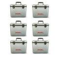 thumbnail image 1 of Engel 13 Quart Lightweight Dry Box Cooler with Shoulder Strap, Silver (6 Pack), 1 of 3