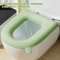 thumbnail image 6 of NOVELAR Soft EVA Toilet Seat Cushion, 16.92 x 15.35 in, Waterproof and Easy to Clean, Ensures a Warm, Comfortable Seat, Perfect for Household Bathrooms and On-the-Go, 6 of 7
