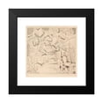 thumbnail image 2 of Jean Emile Laboureur 12x12 Black Modern Framed Museum Art Print Titled - Resting Tennis Players at Perenboom, 2 of 5
