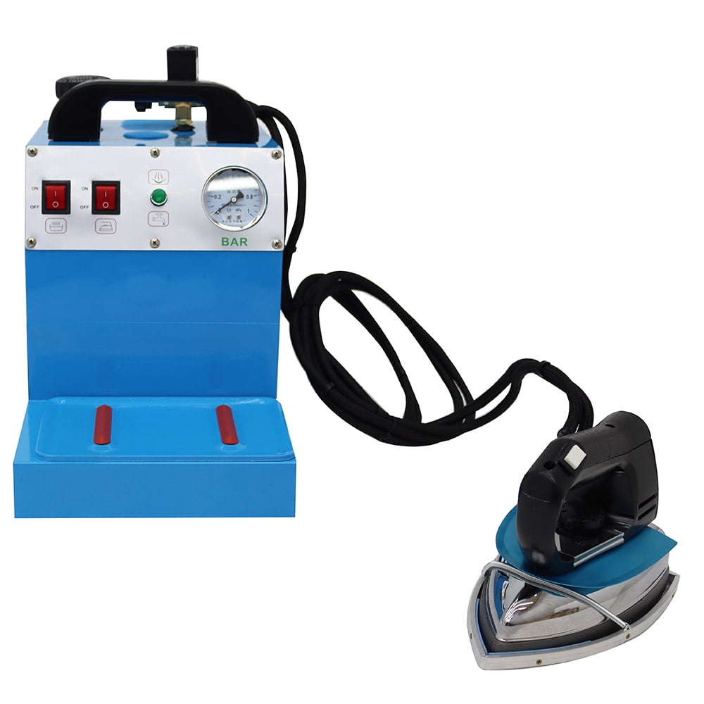 Clothing Curtain Ironing Machine Industrial Steam Iron Boiler 4L Water Tank 110V
