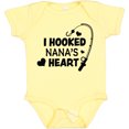 thumbnail image 3 of Inktastic I Hooked Nana's Heart with Fishing Rod Boys or Girls Baby Bodysuit, 3 of 5