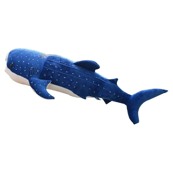 Fairnull Cute Shark Plush Toy Big Fish Cloth Doll Whale Stuffed Children Birthday Gift