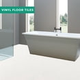 thumbnail image 3 of Traditional Elegance Madison White 12x12 Self Adhesive Vinyl Floor Tile - 20 Tiles/20 sq. ft., 3 of 6