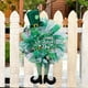 thumbnail image 2 of Decoraciones Del Día de San Patricio Festival Irlandés Corona de Puertas Decoración Del Día de San Patricio Cinta Enana Corona Colgante Prop Decoraciones Irlandesas para el Hogar, 2 of 6