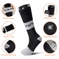 thumbnail image 3 of Snow Deer  Electric Heated Socks Feet Warmer With Rechargable Battery Stocking, 3 of 7