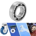 thumbnail image 2 of Unique Bargains Roulements à Billes 6206 & Rainures Profondes P5 30x62x16mm Roulements Lubrifiés Type Ouvert Ton Argent Roue de Trottinette Planche à Roulettes, 2 of 6