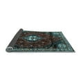 thumbnail image 2 of Ahgly Company Indoor Square Persian Light Blue Traditional Area Rugs, 7' Square, 2 of 4