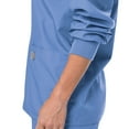 thumbnail image 5 of Landau Scrub Zone Unisex Relaxed Fit 2-Pocket Snap-Front Scrub Jacket 75231, 5 of 5