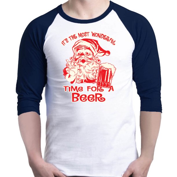 baseball santa shirt