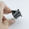 thumbnail image 6 of BAZIC Binder Clips Medium 1 1/4" (32mm) Black, (8/Pack), 1-Pack, 6 of 6