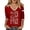 7Red40, variant on WERYOUNG Patriotic Graphic T Shirt For Women V Neck 3/4 Sleeve Tee Fourth Of July Celebration T-Shirts Stylish Clothes L
