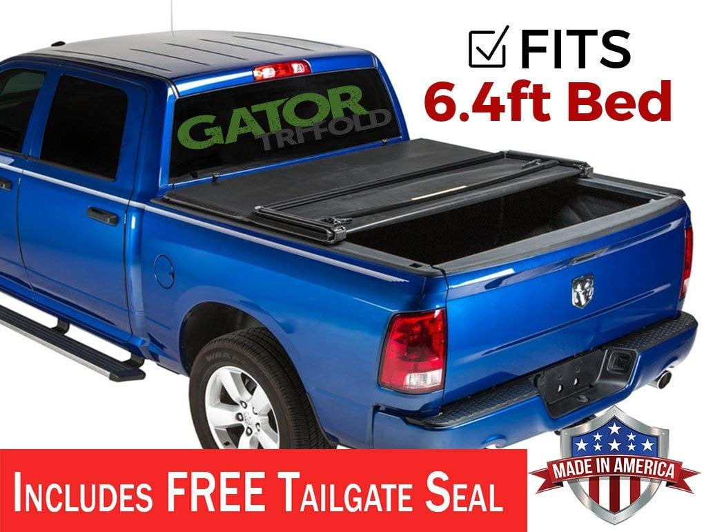 Gator Etx Tri Fold Fits 2009 2018 Dodge Ram 6 4 Ft Bed No Rambox Only Tonneau Truck Bed Cover Made In The Usa 59202 Walmart Com Walmart Com