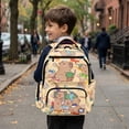thumbnail image 4 of Aplkyhs Study Capybara Sports Backpack for Kids Teens Age 6-18 School Bookbag Durable Lightweight Water Repellent Backpack for School Sports, 4 of 7