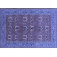 thumbnail image 1 of Ahgly Company Indoor Rectangle Oriental Blue Industrial Area Rugs, 7' x 9', 1 of 4