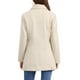 thumbnail image 3 of Abrigo de invierno de mujer con doble botonadura y mangas largas en color beige, 3 of 6
