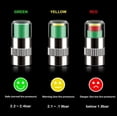 thumbnail image 4 of Airtight Tire Valve Caps for Outdoor, All Weather (Durable and Beautiful Valve Caps), Check Tire Pressure Caps for Cars, Trucks., 4 of 5