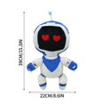 thumbnail image 2 of 11.8" Astro Bot Plush Toy, Game Astro Bot Stuffed Animals Space Robot Plush Toy Blue, Astro Bot Plushies for Kids and Game Fans, Age 3+ （C）, 2 of 5