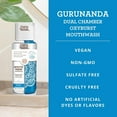 GuruNanda Natural Teeth Whitening Mouthwash with Oxyburst Whitening