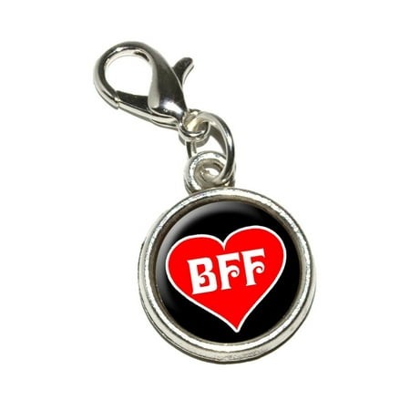 BFF - Best Friends Forever - Red Heart Bracelet