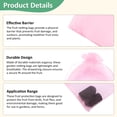 thumbnail image 4 of Uxcell 100 Pack Fruit Protection Bags - 6x8 Inch Fruit Netting Bags with Drawstring Apply to Plants(Pink), 4 of 7