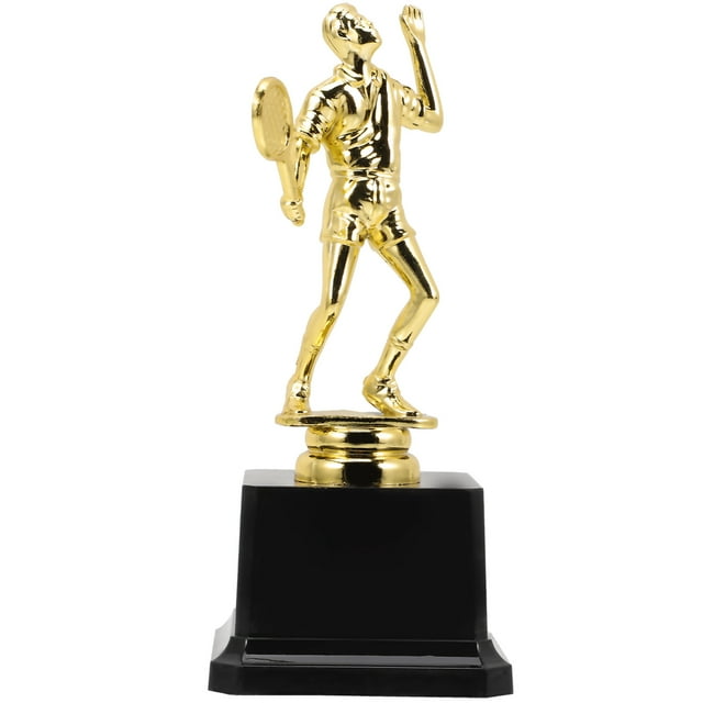 KAKOWELY Badminton Competition Trophy Decorative Trophy Decor Kindergarten Trophy Model,6.69X"X2.95"X2.95"