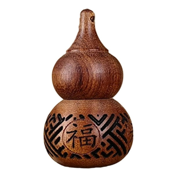 Colgante de madera tallada, fácil de llevar, llavero decorativo y elegante, accesorio para manualidades Forma de calabaza