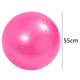 thumbnail image 2 of Pelota de ejercicio, pelota de equilibrio con bomba para yoga, pilates, estiramientos, fitness, gimnasio en casa, entrenamiento, 2 of 5