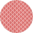 thumbnail image 1 of Ahgly Company Machine Washable Indoor Round Transitional Pastel Pink Area Rugs, 6' Round, 1 of 7