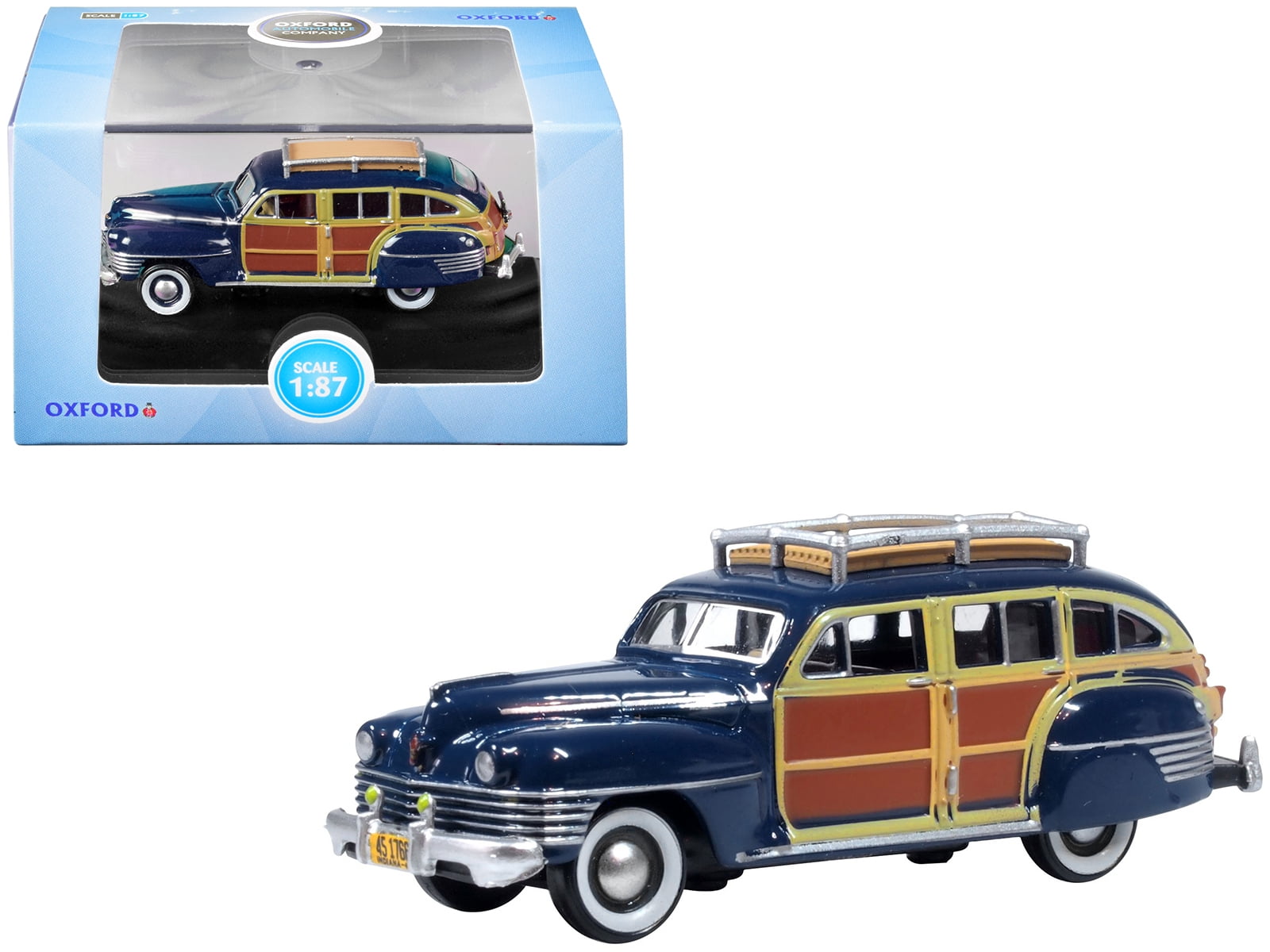 1942 Chrysler Town & Country Woody Wagon South Sea Blue w/Wood Panels