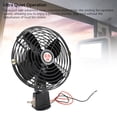 thumbnail image 4 of Heavy Duty Car Fan 12V Car Cooling Fan with 2 Speed Switch, Metal Electric Vehicle Fan for Truck RV Car Boat Bus, Advanced Noise Reduction Technology Vehicle Air Circulator, 4 of 7
