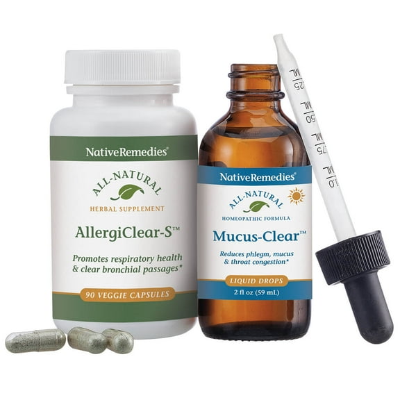 Native Remedies Clear Sinus & Throat ComboPack