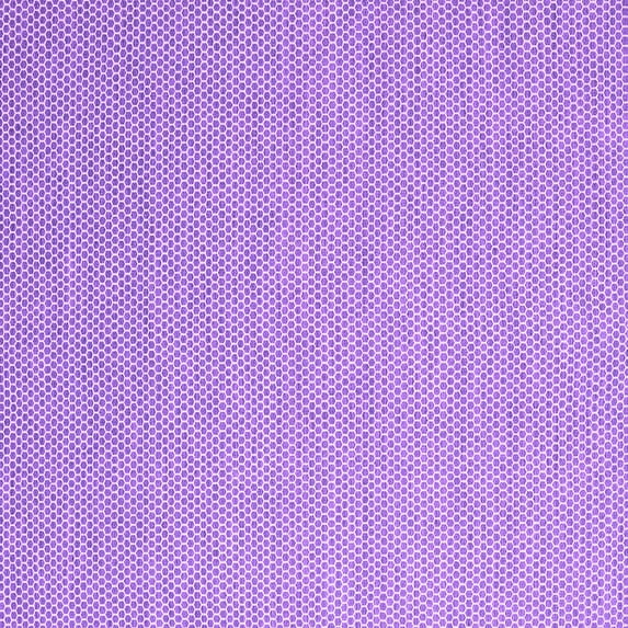 Ahgly Company Indoor Square Abstract Purple Contemporary Area Rugs, 8' Square