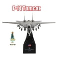 thumbnail image 1 of 1: 100F-14 Fighter Model USA AollyDiecast Juguete Baoblaze Avión de aleación F 14 Tomcat, 1 of 8