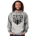 thumbnail image 5 of Heavy Hitter Baseball Fanatic Sports Hoodie Hooded Sweatshirt Men Brisco Brands M, 5 of 6