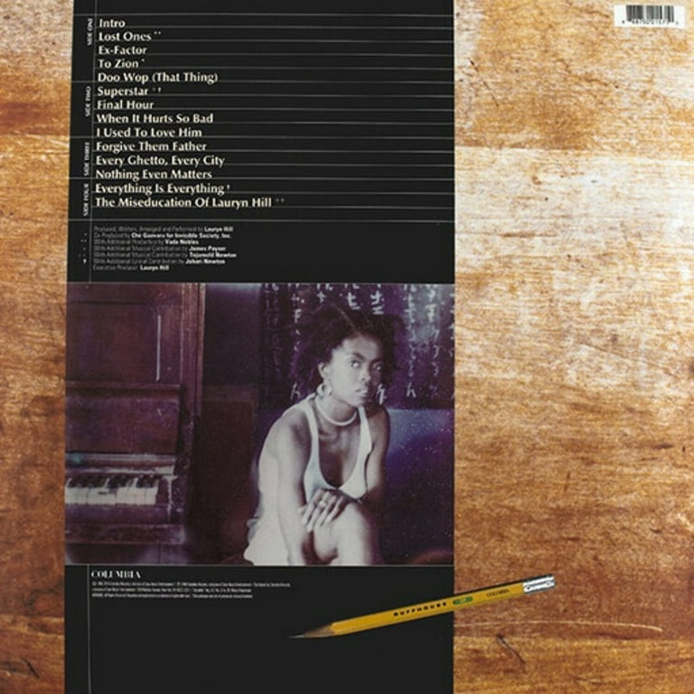 Lauryn Hill - Miseducation of Lauryn Hill LP Vinyl Record Album - Music & Performance - Walmart.com Lauryn Hill - Miseducation of Lauryn Hill LP Vinyl Record Album - Music & Performance - Walmart.com