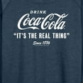 thumbnail image 3 of Coca-Cola - It's The Real Thing  - Women's Lightweight French Terry Long Sleeve Shirt, 3 of 5