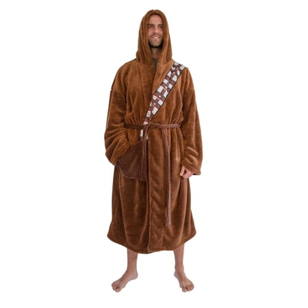 Robe Factory RBF-16448-C Star Wars Chewbacca Hooded Bathrobe For Adults Big And Tall XXL