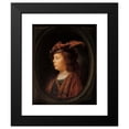 thumbnail image 2 of Gerrit Dou 15x18 Black Modern Framed Museum Art Print Titled - Head of a Youth (circa 1650), 2 of 5