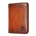 thumbnail image 1 of Cartera De Cuero Genuino Para Hombre Con Bloqueo, Marrón, 1 of 5
