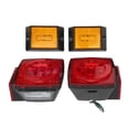 thumbnail image 4 of Lampe Arrière de Remorque LED, Lumière de Remorque LED 12v, Feu de Signalisation Latéral de Remorque LED, Kit de Lumière de Remorque Étanche Ultra Réactif, 4 of 8