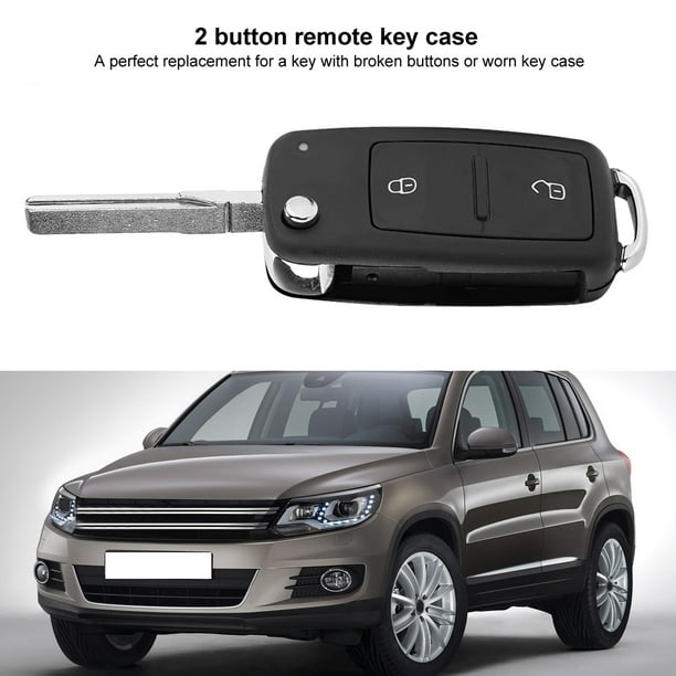 Funda Para Llave Remota, Fundas Para Llavero, Resistente Al Desgaste, Ligera, Estable Con 2 Botones Para Accesorios De Coche