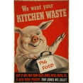 thumbnail image 2 of John Gilroy 17x24 Gold Ornate Framed and Double Matted Museum Art Print Titled - We Want Your Kitchen Waste (Between 1939 and 1946), 2 of 4