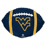 21 inch West Virginia University Mountaineers Football Foil Mylar Balloon - Party Supplies Decorations