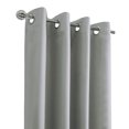 thumbnail image 5 of Thermaplus Alpine Blackout Premium Stylish and Functional Grommet Curtain Panel 52" x 95" Light Grey, 5 of 5