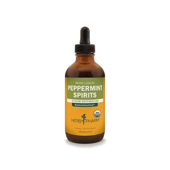 Herb Pharm Peppermint Spirits 4 oz Liquid