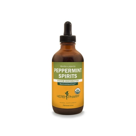 Herb Pharm Peppermint Spirits 4 oz Liquid
