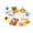 food, variant on Cute Miniature Furniture Accessory Kids Toys Kitchen Cooking Things Gift Hot U9